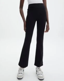 Best Seller -GLASSONS CLOTHING athena mid rise ponte pant black full pw72377pont