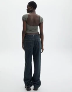 Supersoft Backless Short Sleeve Top 33 Supersoft Backless Short Sleeve Top -GLASSONS CLOTHING bayley backless top cypress full ts73693pch