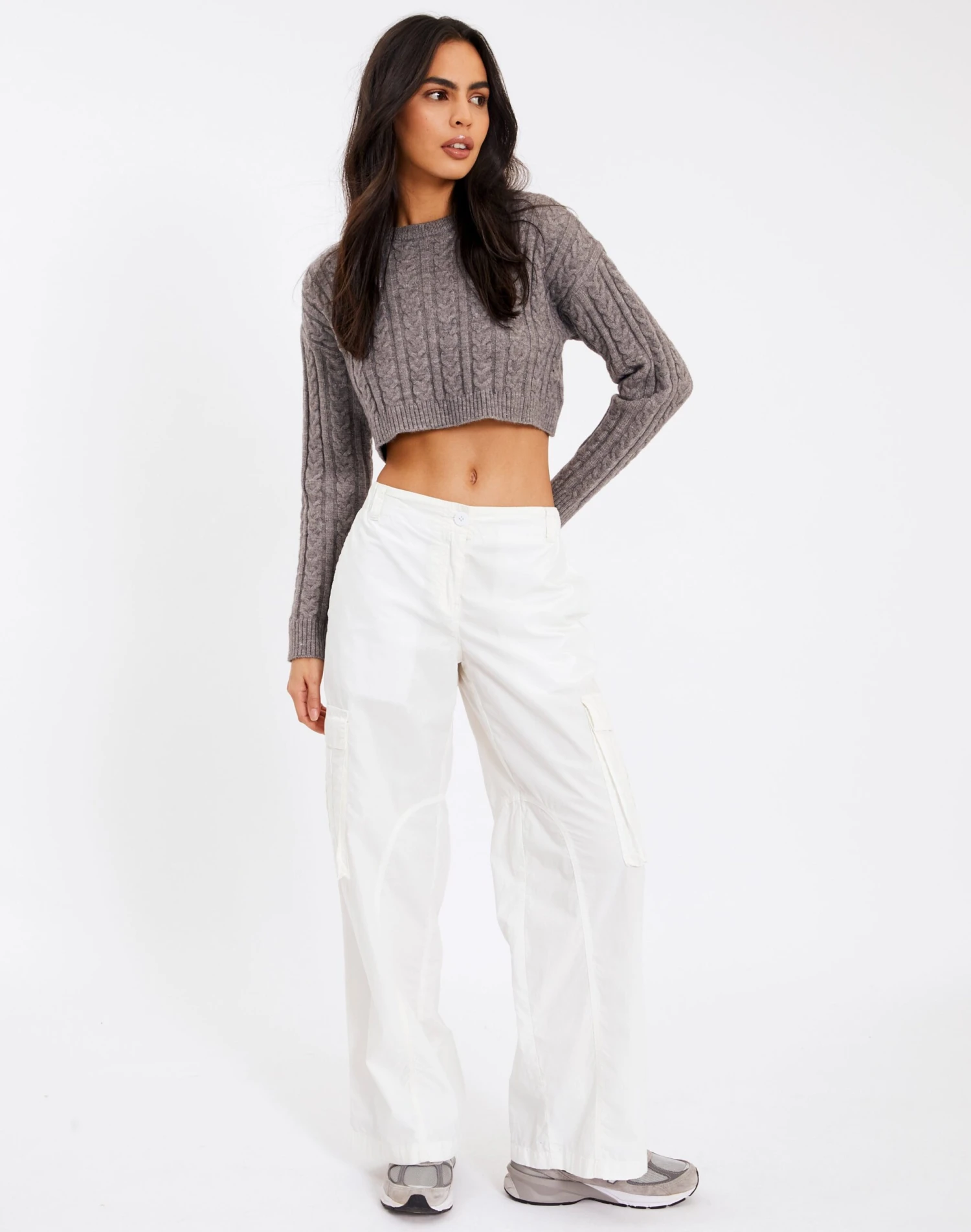 Low Rise Cotton Cargo Pant 4 Low Rise Cotton Cargo Pant - Image 2