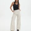 Cotton Cargo Stitch Pant -GLASSONS CLOTHING carter cargo pant sourdough front pw85461cot
