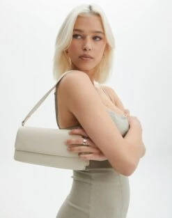 Zip Up Knit Long Sleeve -GLASSONS CLOTHING casper classic shoulder bag vanilla bean front bg76168pu 5