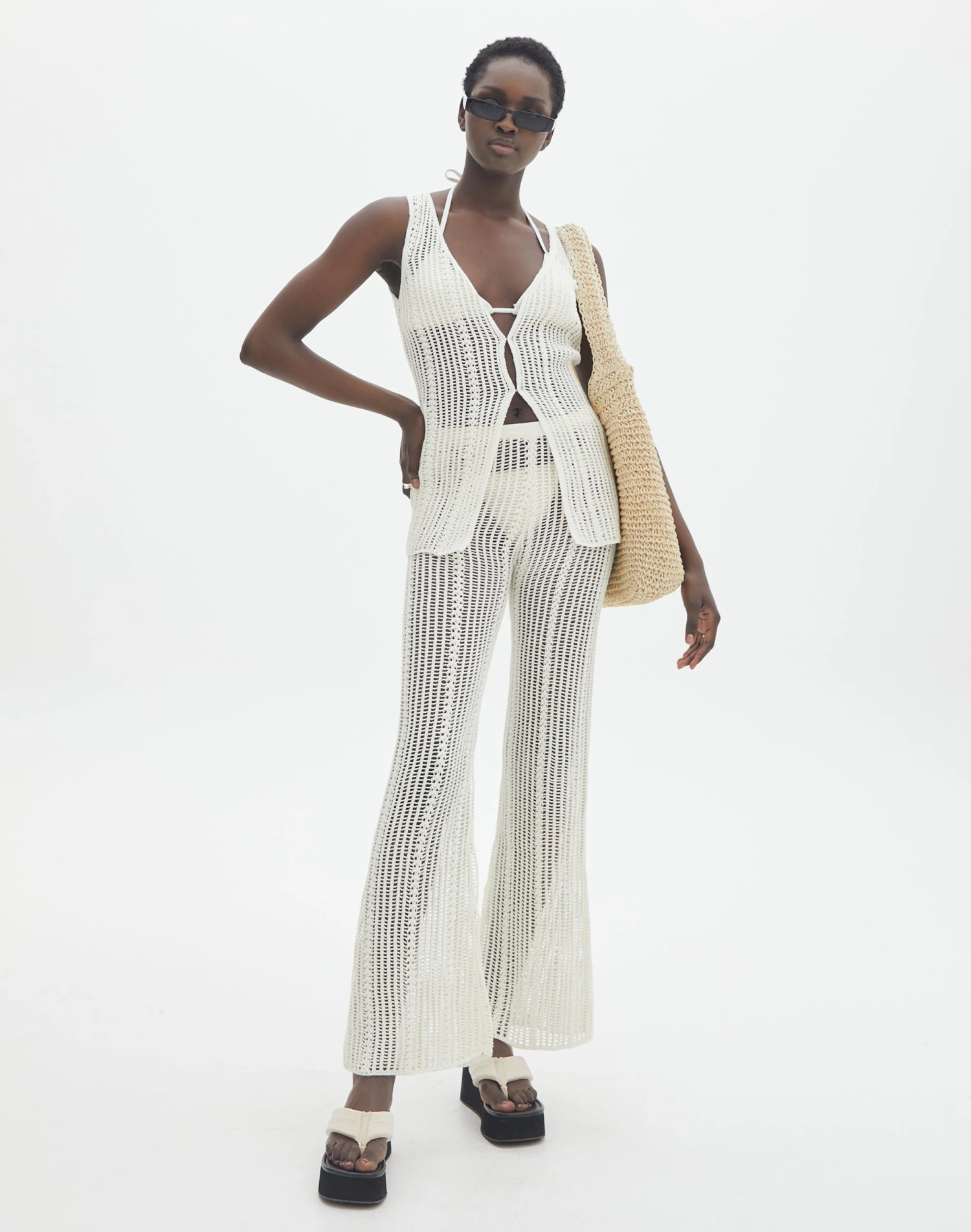 High Rise Tailored Wide Leg Panelled Pant 12 High Rise Tailored Wide Leg Panelled Pant - Image 10