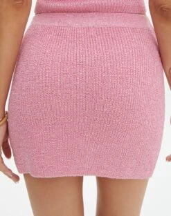 Shimmer Knit Mini Skirt 29 Shimmer Knit Mini Skirt -GLASSONS CLOTHING co fabulosa knit mini gimme guava back ss143219met