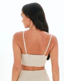 Two Tone Crop Knit Crop -GLASSONS CLOTHING co mellow 2tone crop cami what the shell back kv65041vis