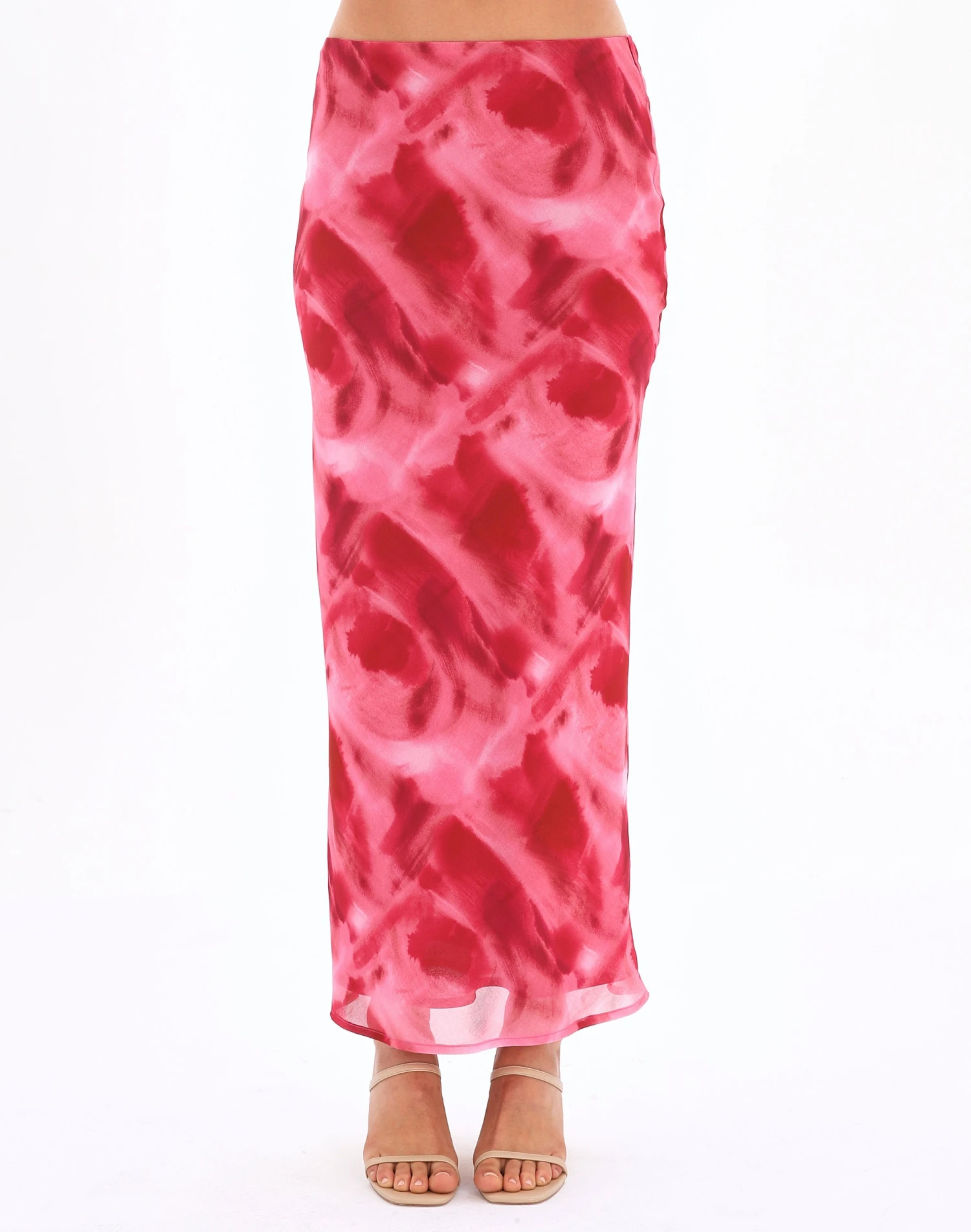 Print Maxi Slip Skirt 3 Print Maxi Slip Skirt