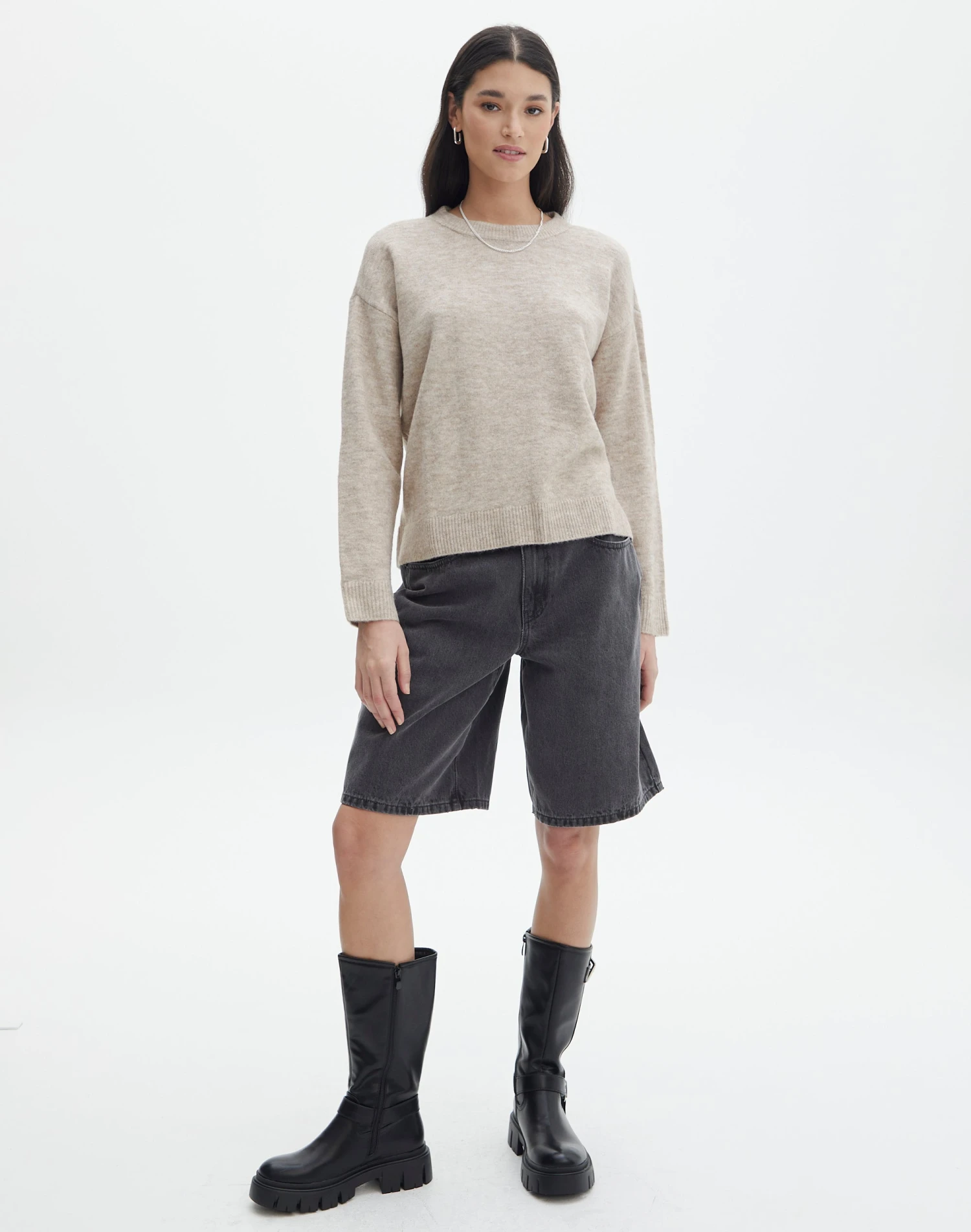 Oversized Knit Jumper 4 Oversized Knit Jumper - Image 2