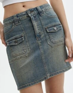 Best Seller -GLASSONS CLOTHING danica rinspun mini skirt ethal ringspun full ss123422spu