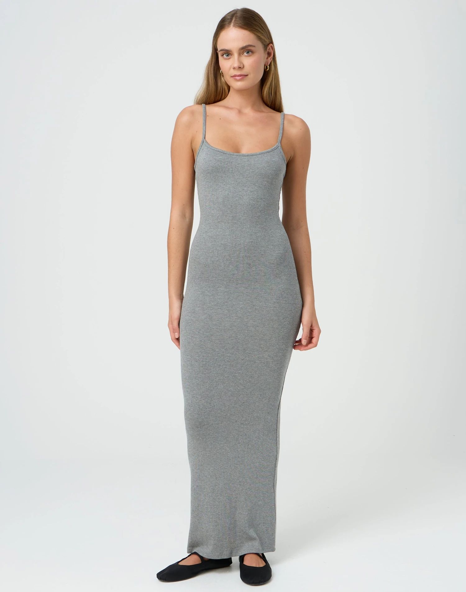 Luxe Lounge Modal Slim Fit Maxi Dress 9 Luxe Lounge Modal Slim Fit Maxi Dress - Image 7