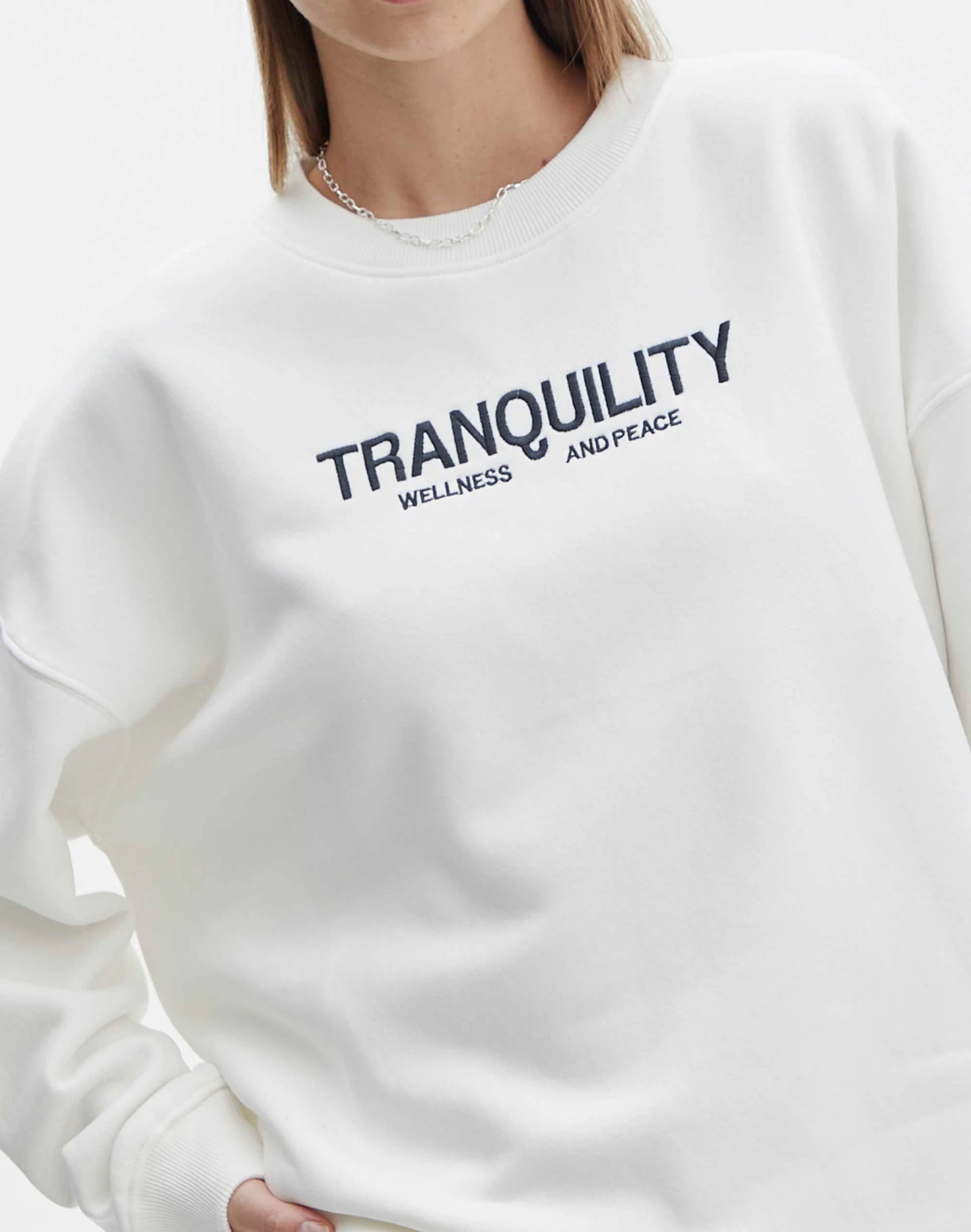 Embroidered Crew Neck Jumper 6 Embroidered Crew Neck Jumper - Image 4