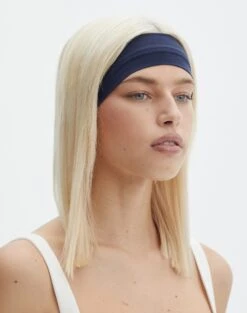 Print Cut Out Top 30 Print Cut Out Top -GLASSONS CLOTHING headband twin pack whitenavy front ha47711ss 14