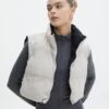 Reversible Cropped Puffer Vest 2 Reversible Cropped Puffer Vest -GLASSONS CLOTHING holli cropped reverable puffer blackshelfie front vs91583ppr 1