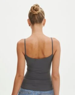 Supersoft Thin Strap Tank -GLASSONS CLOTHING juliet tank top shadow dancer back tv124298pch