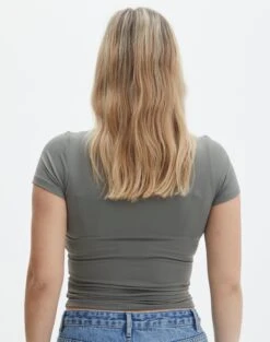 Supersoft Long Line Tee 34 Supersoft Long Line Tee -GLASSONS CLOTHING kimmy t shirt cypress back ts55072pln