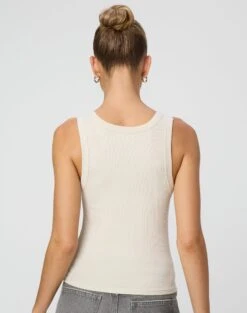 Ribbed Thick Strap Tank -GLASSONS CLOTHING kleo thick bind tank take a shelfie back tv120861orib
