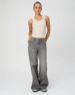 Ribbed Thick Strap Tank -GLASSONS CLOTHING kleo thick bind tank take a shelfie full tv120861orib