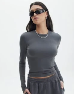 High Rise Super Flare Ponte Pant -GLASSONS CLOTHING limmy slinky longsleeve shadow dancer front tl55301pch 1