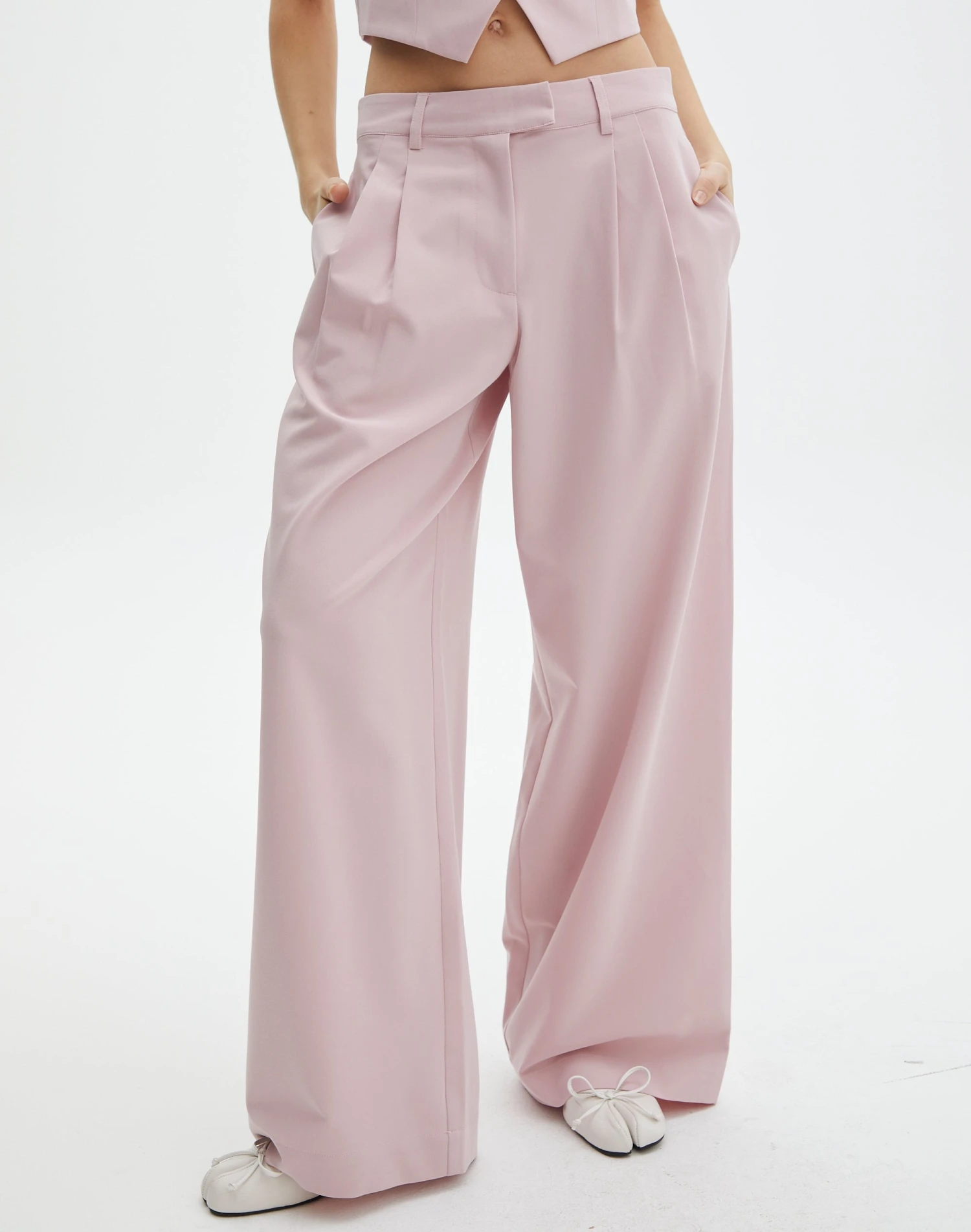 Mid Rise Wide Leg Pant 19 Mid Rise Wide Leg Pant - Image 17