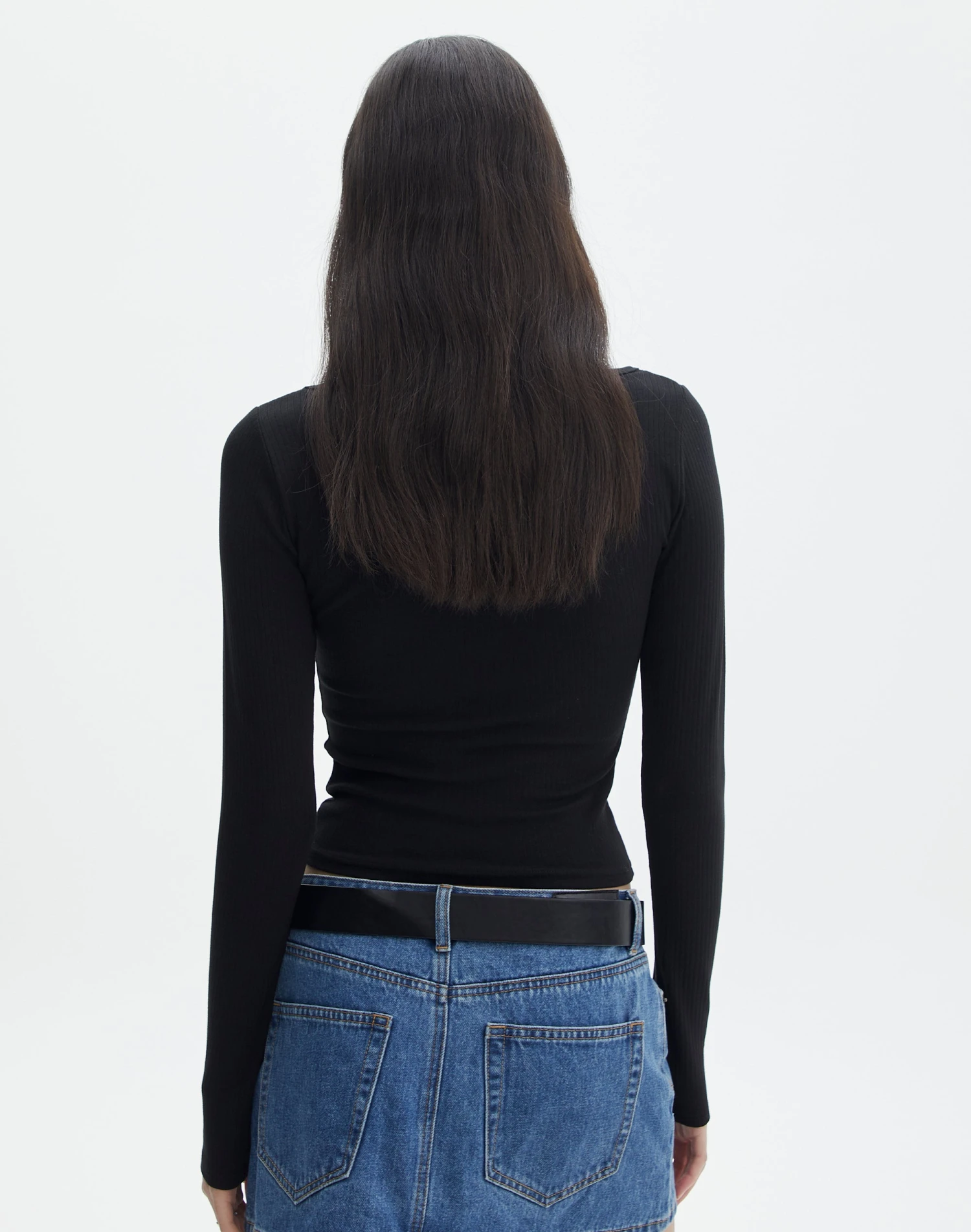 V Neck Long Sleeve Top 9 V Neck Long Sleeve Top - Image 7