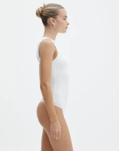 Supersoft High Neck Bodysuit 24 Supersoft High Neck Bodysuit -GLASSONS CLOTHING maria bodysuit milk detail tb93266pch
