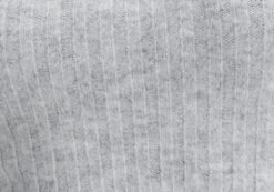 Off Shoulder Long Sleeve Cropped Knit -GLASSONS CLOTHING mariah v neck rib top pale grey marle imagefront kl98427rrec