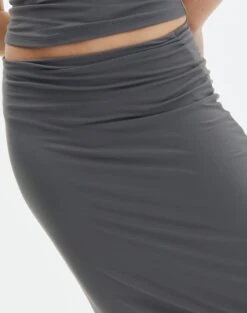 Supersoft Slim-Fit Maxi Skirt 40 Supersoft Slim-Fit Maxi Skirt -GLASSONS CLOTHING meg supersoft maxi skirt shadow dancer imageback sl51179pln