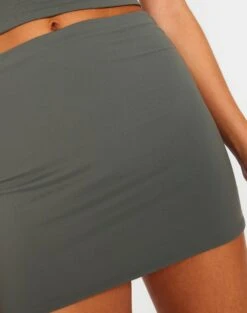 Supersoft Mini Skirt 36 Supersoft Mini Skirt -GLASSONS CLOTHING minka supersoft mini skirt cypress imageback ss54706pln