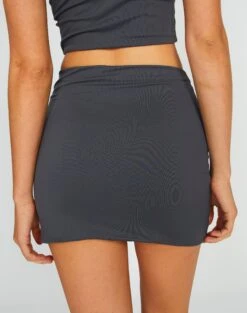 Supersoft Mini Skirt 40 Supersoft Mini Skirt -GLASSONS CLOTHING minka supersoft mini skirt shadow dancer back ss54706pln