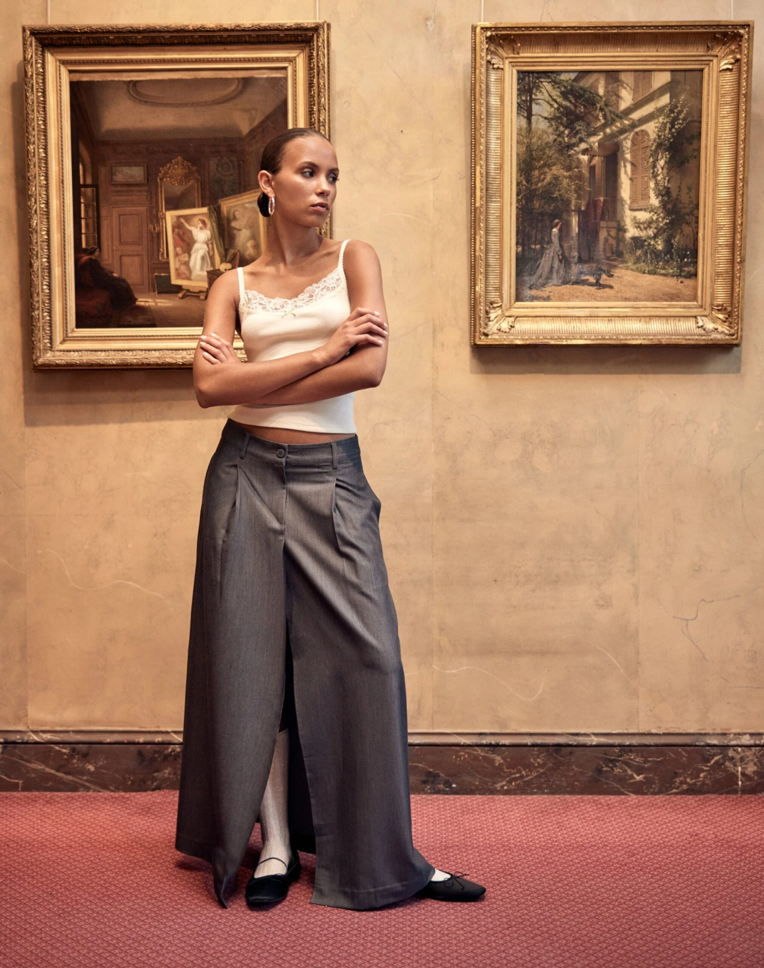 Tailored Mid Rise Maxi Skirt 4 Tailored Mid Rise Maxi Skirt - Image 2