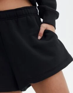 Cotton Sweat Short 25 Cotton Sweat Short -GLASSONS CLOTHING o beckham short black imageback sw62109ocot