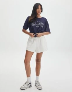 Cotton Sweat Short 27 Cotton Sweat Short -GLASSONS CLOTHING o beckham short milk front sw62109ocot 1