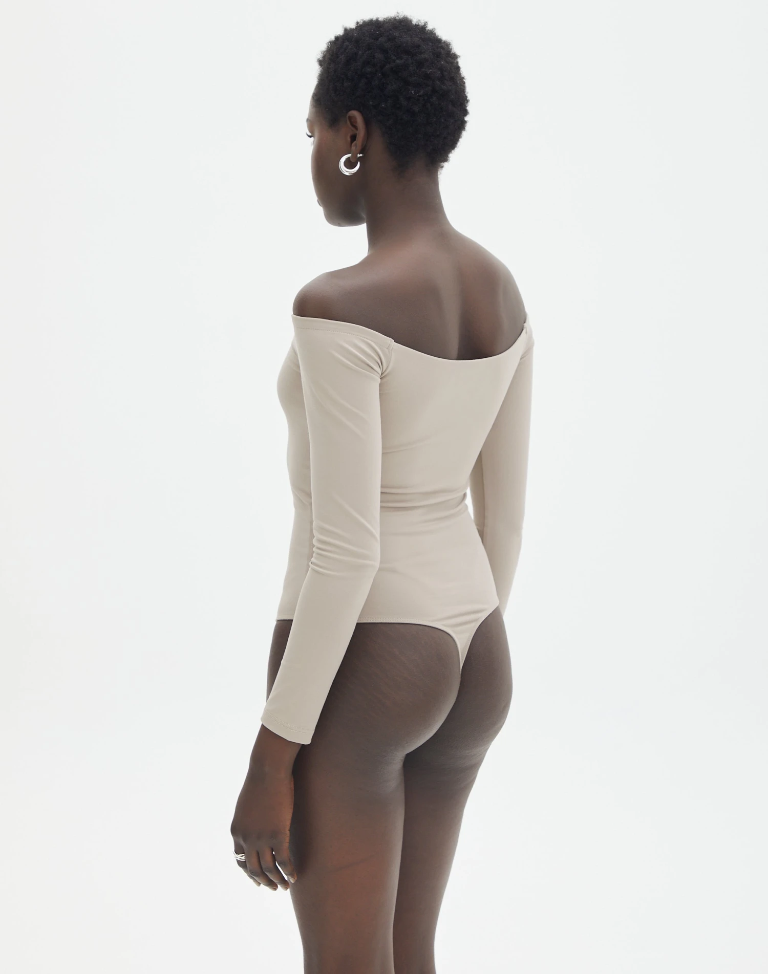 Supersoft Off The Shoulder Longsleeve Bodysuit 18 Supersoft Off The Shoulder Longsleeve Bodysuit - Image 16