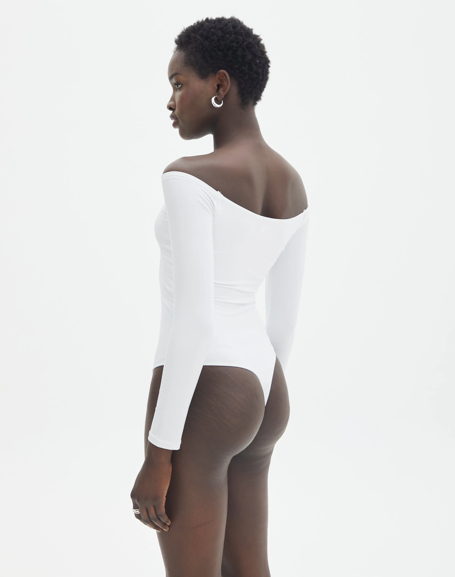 Supersoft Off The Shoulder Longsleeve Bodysuit 12 Supersoft Off The Shoulder Longsleeve Bodysuit - Image 10