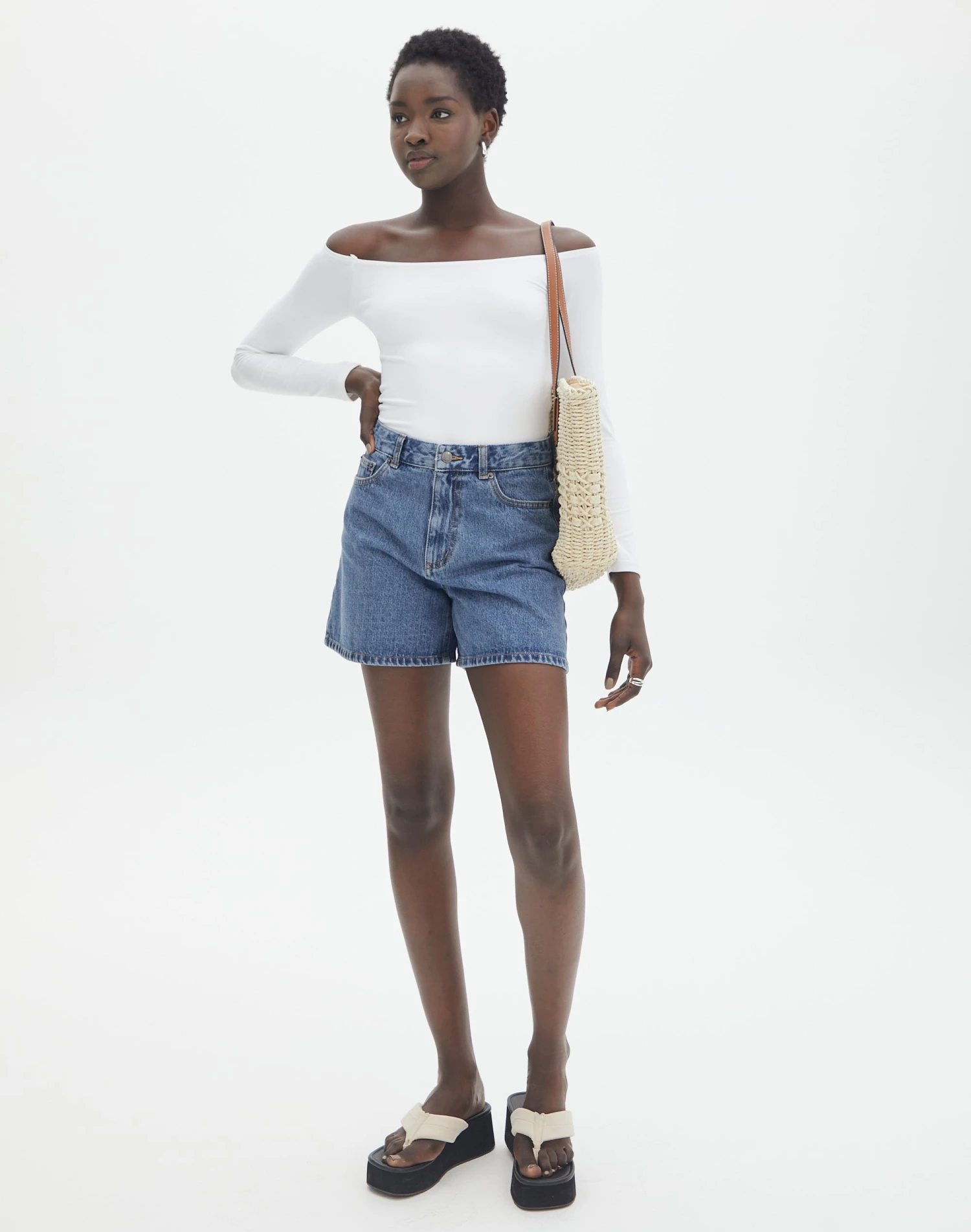 Supersoft Off The Shoulder Longsleeve Bodysuit 10 Supersoft Off The Shoulder Longsleeve Bodysuit - Image 8