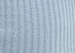 Knit Off The Shoulder Crop Top -GLASSONS CLOTHING opal off the shoulder top blue bubble imagefront ks130295knt