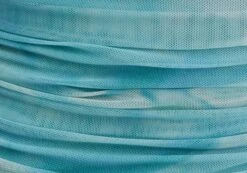 Ruched Print Mesh Off The Shoulder Top -GLASSONS CLOTHING oreo off the shoulder top aqua tie dye imagefront tl124256rprt