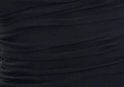 Ruched Mesh Off The Shoulder Top -GLASSONS CLOTHING oreo off the shoulder top black imagefront tl124256rmsh