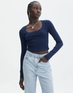 Cotton Low Rise Cargo Pant -GLASSONS CLOTHING p wylie wide rib scoop naughtical front tl53892prib 3