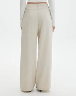 Double Button Tailored Pant 29 Double Button Tailored Pant -GLASSONS CLOTHING penny button suit pant what the shell back pw91835pln