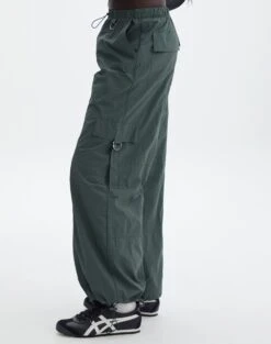 Cargo Parachute Pant -GLASSONS CLOTHING polly parachute pant thyme out detail pw91723nyl