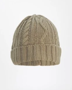 Platform Slipper -GLASSONS CLOTHING r calla cable knit beanie on the rocks front ha107893w23 1