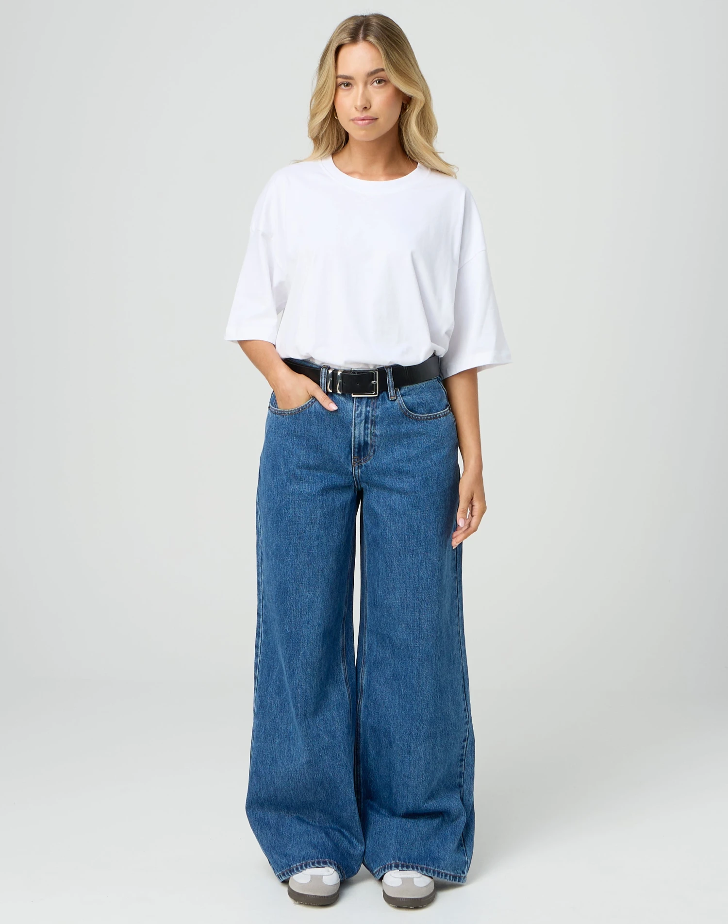 Thin Waistband Straight Leg Jean 18 Thin Waistband Straight Leg Jean - Image 16
