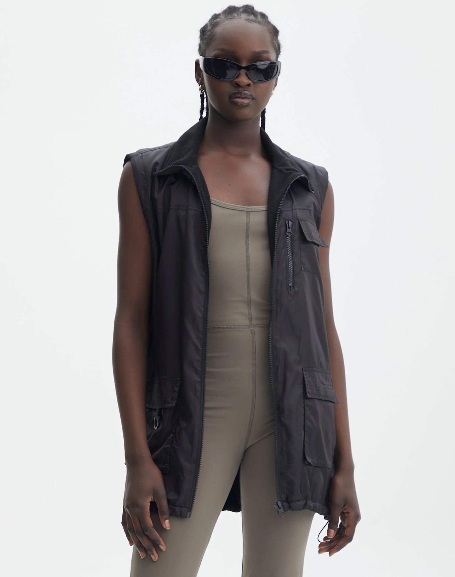 Washed Faux Leather Oversized Moto Jacket 17 Washed Faux Leather Oversized Moto Jacket - Image 15