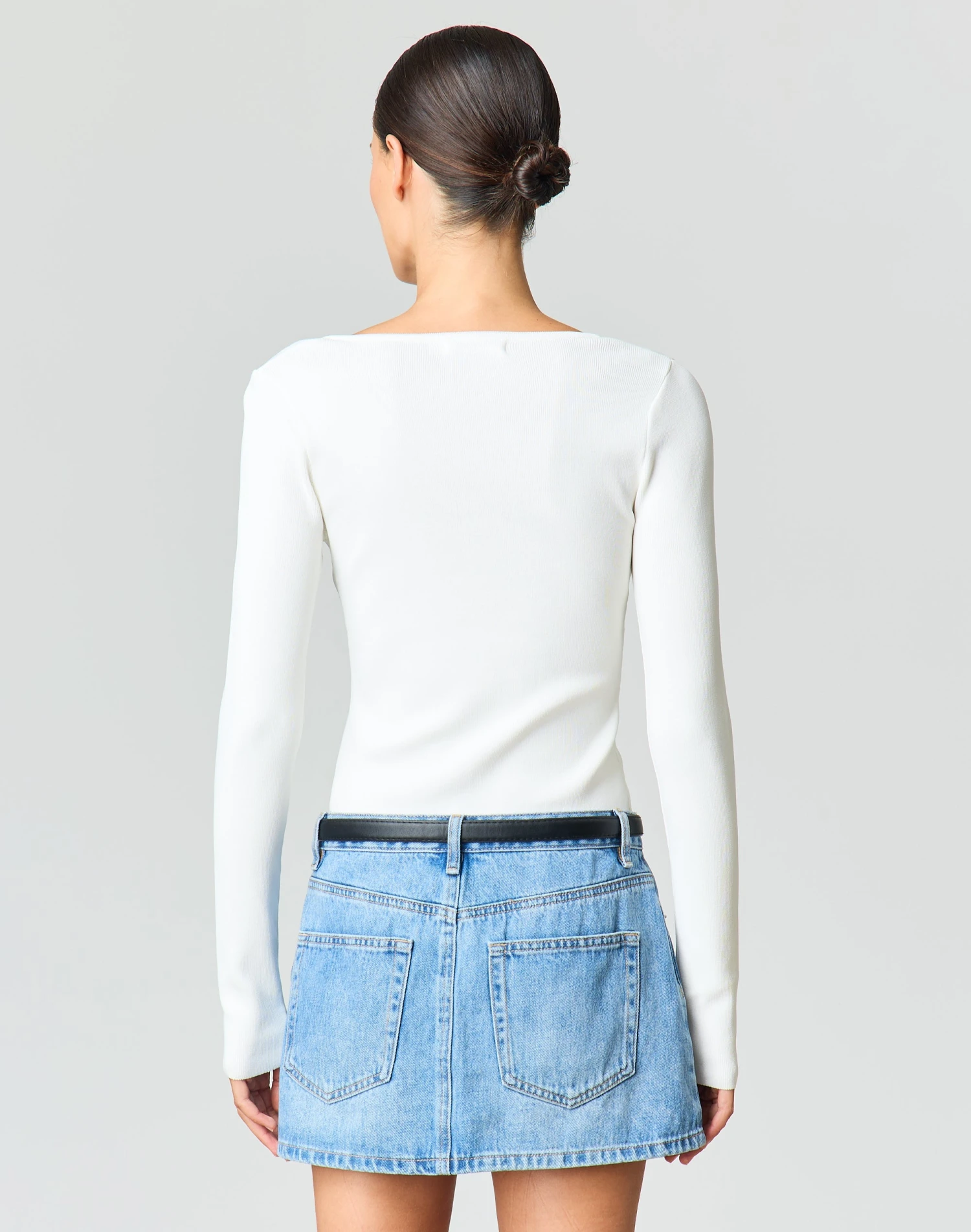 Low Rise Denim Mini Skirt 11 Low Rise Denim Mini Skirt - Image 9