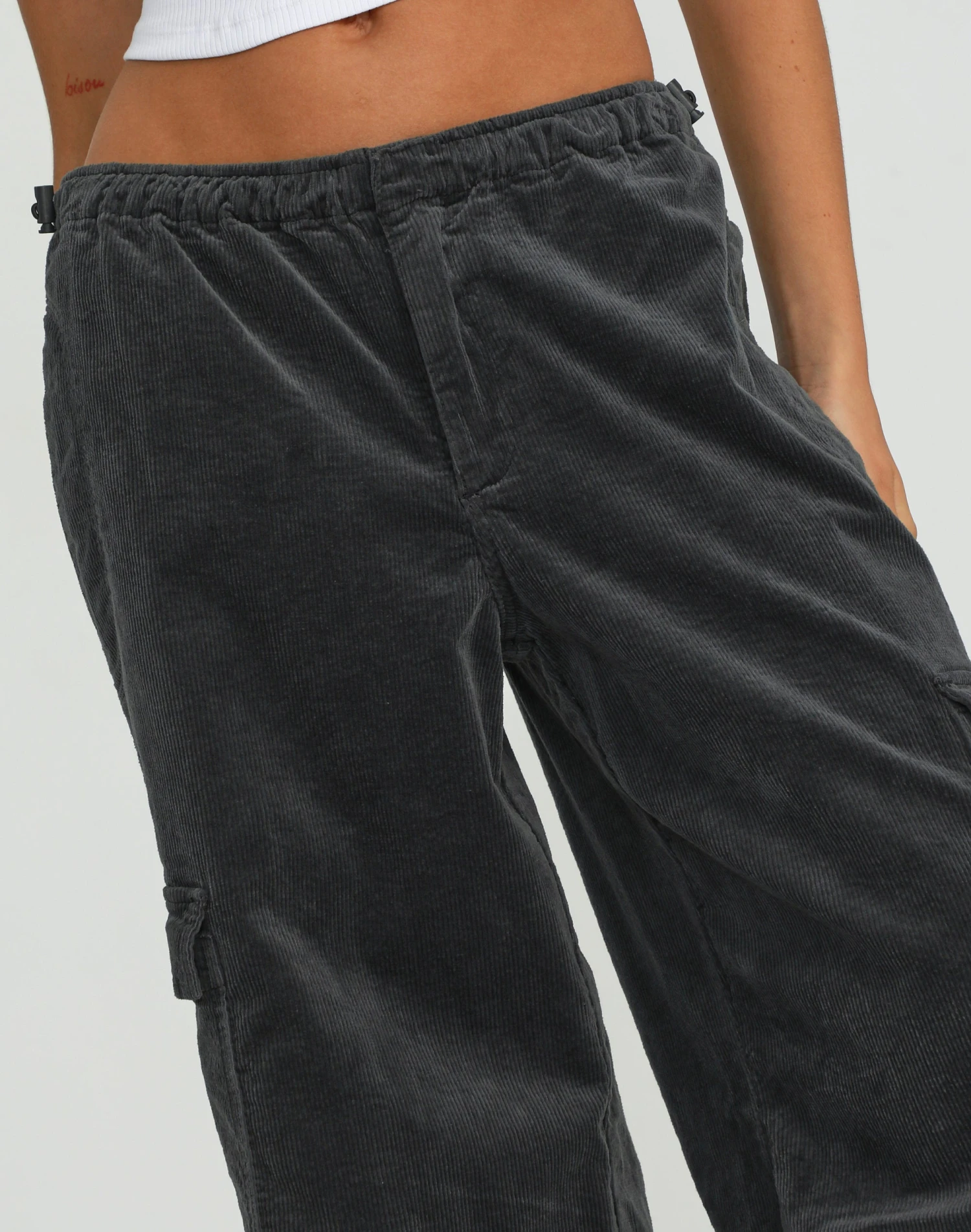Mid Rise Cord Cargo Pant 12 Mid Rise Cord Cargo Pant - Image 10