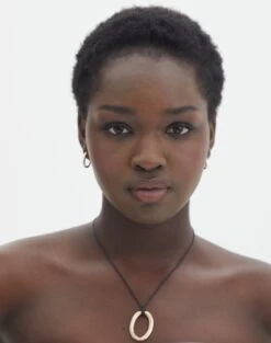 Square Buckle Belt -GLASSONS CLOTHING rory pendant rope necklace blackgold front je139656nl 5