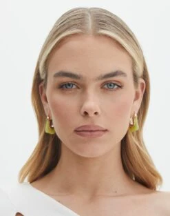 Strapless Mini Sequin Dress -GLASSONS CLOTHING roxy rectangle hoops goldgreen front je144647ear 1