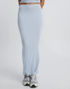 Luxe Lounge Modal Slim-Fit Maxi Skirt -GLASSONS CLOTHING ruby modal maxi skirt blue melody full sl96661mod