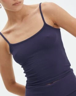 Luxe Lounge Modal Thin Strap Singlet 35 Luxe Lounge Modal Thin Strap Singlet -GLASSONS CLOTHING sisi modal tank friday night imageback tv118176mod