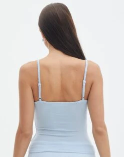 Luxe Lounge Modal Thin Strap Singlet 39 Luxe Lounge Modal Thin Strap Singlet -GLASSONS CLOTHING sisi modal tank ice cap back tv118176mod