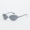 Oval Tinted Sunglasses -GLASSONS CLOTHING spears oval sunglasses blackblack front ga135737sun 9
